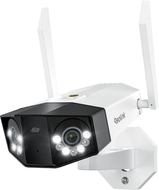 Reolink 16MP Wi-Fi 6 Dual-Band met 180° Panorama, Bewegingsvolging en Spotlight Nachtzicht - Duo 3 WiFi van Reolink