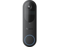 Reolink 2K 4MP Batterij Videodeurbel, 2-Band Wi-Fi,180 graden uitzicht, Persoons/verpakking detectie, Tweewegaudio, met 1：1 Hoofd-aan-teen zicht, Niet Inclusief bel van Reolink