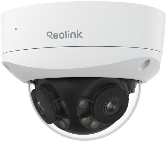 Reolink 4K 8MP UHD IK10-vandalismebestendige PoE IP-camera met 180° panoramisch gezichtsveld met Spotlight, Duo 2V PoE van Reolink