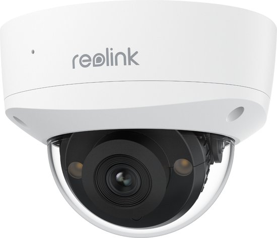 Reolink 4K 8MP UHD PoE-beveiligingscamera voor buiten, IK10 vandaalbestendig, 125° groothoek, warme lichtkleur nachtzicht van Reolink