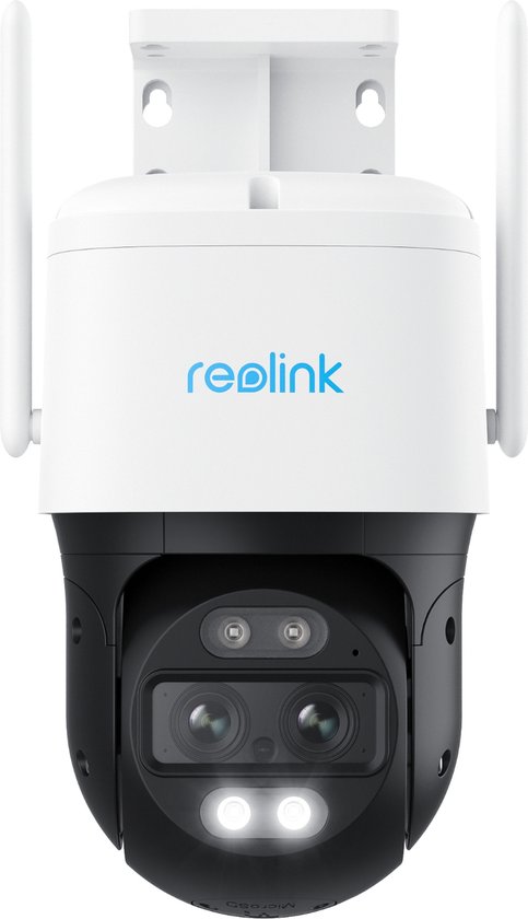 Reolink 4K Beveiligingscamera buiten draadloos, Automatische zoomtracking, 2,4/5 GHz WiFi, Nachtzicht in kleur TrackMix van Reolink