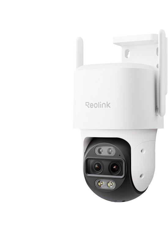 Reolink 4K Dual-lens Buitencamera - 2,4/5 GHz wifi - Automatische Zoom & Tracking - Pan & tilt - AI-video Zoeken - TrackMix Series W760