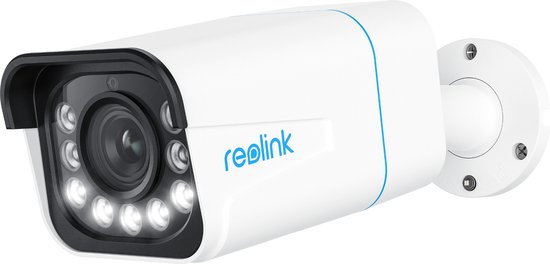 Reolink 4K PoE Beveiligingscamera voor Buiten, 5x Optische Zoom, Detectie van Personen/Voertuigen/Dieren, Nachtzicht in Kleur van Reolink