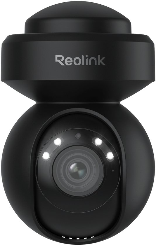Reolink 4K UHD WiFi 6-camera, 3x optische zoom, automatische tracking, licht- en sirene-2-weg alarmen, kleuren nachtzicht,E1 Outdoor Pro- Zwart van Reolink