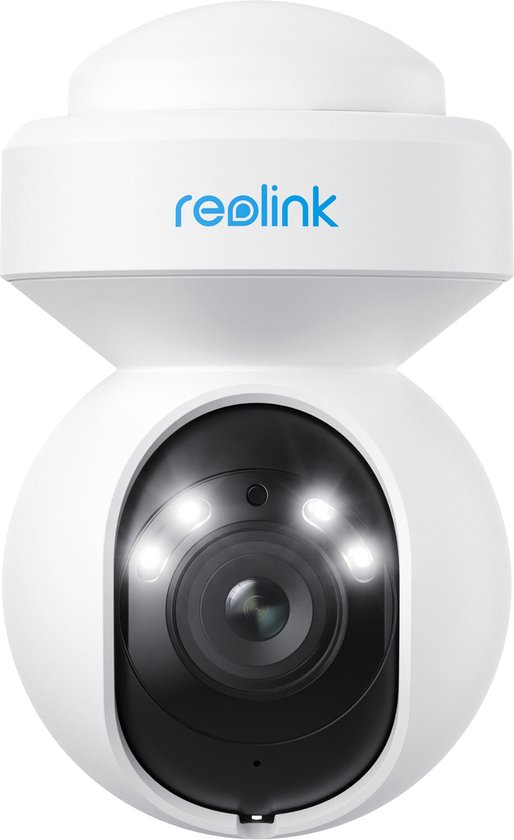 Reolink 5 MP Beveiligingscamera buiten, Detectie van personen/voertuigen/dieren, Pan en tilt, 3x optische zoom-Wit van Reolink