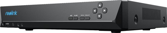 Reolink 8-Kanaals PoE NVR Recorder met 2TB HDD ingebouwd, 24/7 opname, Tot 12 TB opslagcapaciteit RLN8-410 van Reolink