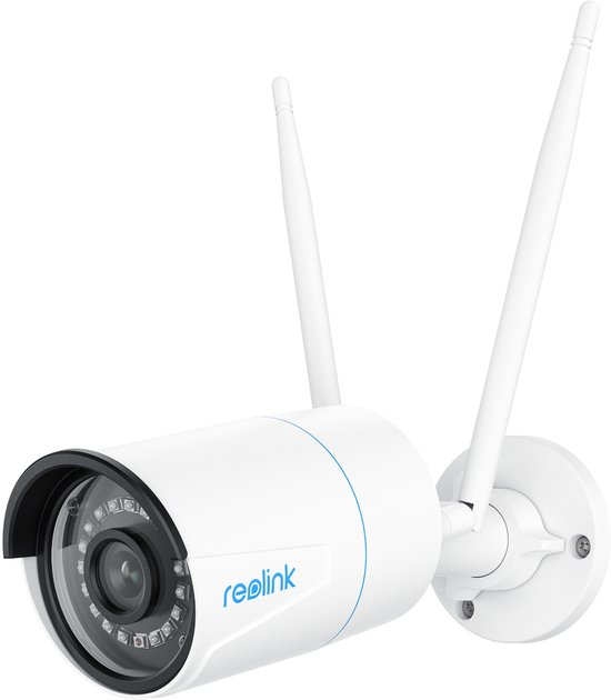 Reolink Beveiligingscamera 5MP buiten, 2,4/5 GHz WiFi, Detectie van personen/voertuigen/dieren, 30 meter nachtzicht, RLC-510WA van Reolink