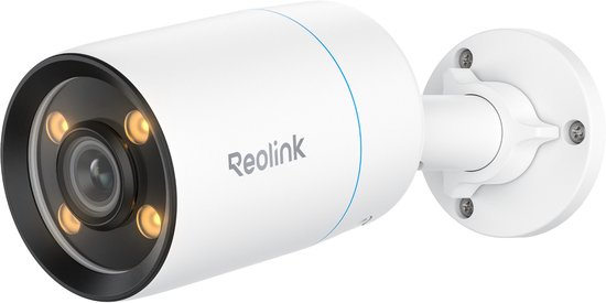 Reolink ColorX PoE-camera, 4K UHD, echt kleurennachtzicht, F1.0 super diafragma, 1/1.8'' beeldsensor, HDR-technologie, persoons-/dierdetectie, spotlight- & sirenealarm, tweewegaudio