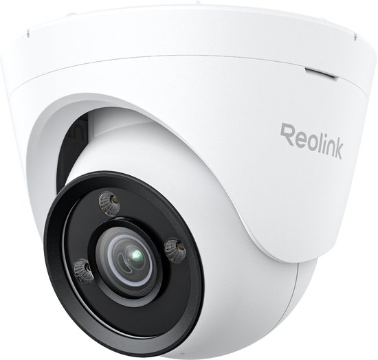 Reolink ColorX PoE-domecamera, 4K UHD, Echt kleurennachtzicht, F1.0 super diafragma, 1/1.8'' beeldsensor, HDR-technologie, Persoons-/voertuig-/dierdetectie, Spotlight- & sirenealarm