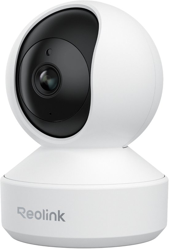 Reolink E1, 4MP Binnen Beveiligingscamera, Plug-in 2.4G WiFi voor Baby-/Huisdierentoezicht met Telefoonapp, 360° Hondencamera met Persoons-/Huisdierendetectie, Nachtzicht, Tweewegcommunicatie, Lokale Opslag