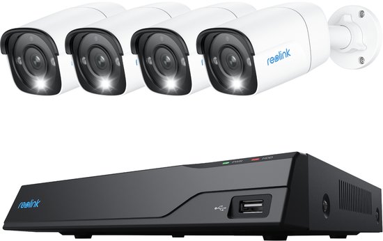 Reolink NVS8-12MB4, slimme 12MP PoE