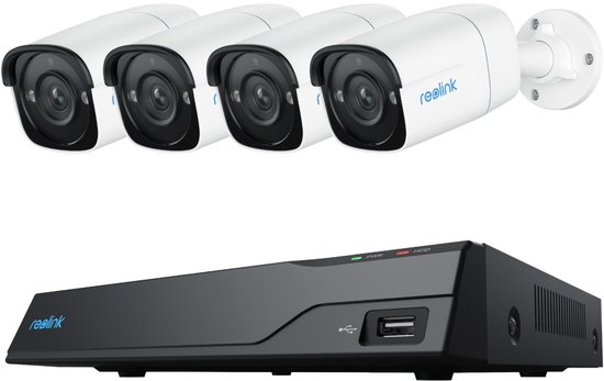 Reolink NVS8-5MB4 - 5MP beveiligingscamerasysteem, 8-kanaals NVR met ingebouwde 2TB HDD, detectie van personen/voertuigen/dieren van Reolink