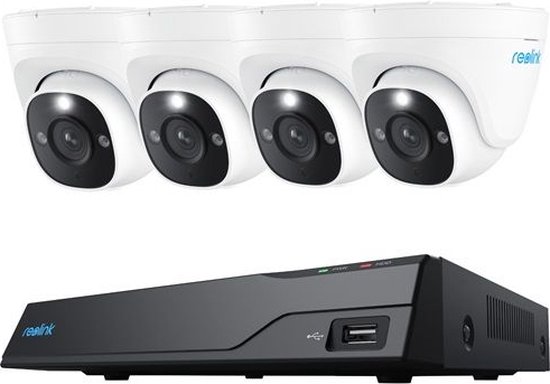 Reolink NVS8-8MD4, set 4x camera's + recorder van Reolink
