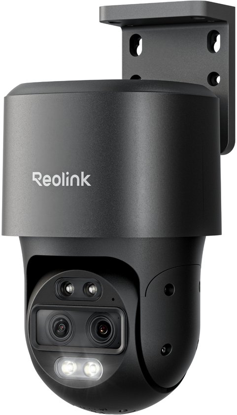 Reolink PoE PTZ-beveiligingscamerasysteem, 4K-camera met dubbele lens, 6x hybride zoom, 355° pan & 90° tilt, automatische tracking, 24/7 opname, AI-detectie, TrackMix PoE Grijs van Merkloos