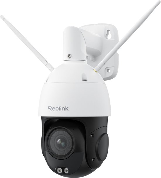 Reolink RLC-823S1W 4K 8MP Dual-Band Wi-Fi 6 PTZ Beveiligingscamera met 5X Optische Zoom, Supersnel 360° Pannen en 90° Kantelen, Auto-tracking, Slimme Detectie, Kleuren-/infrarood Nachtzicht, Tweewegaudio van Merkloos