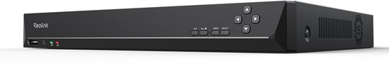 Reolink RLN16-410 - 24-kanaals NVR - 16 PoE-poorten - Tot 16MP - 24/7 Opname - Geen HDD - Compatibel met Reolink-camera's