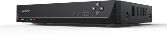 Reolink RLN8-410 - 12-kanaals NVR - 8 PoE-poorten - Tot 16MP - 24/7 Opname - Geen harde schijf - Compatibel met Reolink-camera's