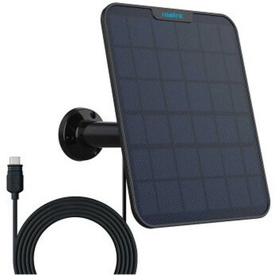 Reolink Solar Panel 2 USB-C - Zwart van Reolink