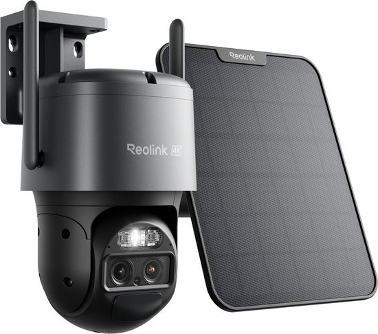 Reolink TrackMix (Battery) G - 4K Draadloze Buitencamera - Pan/Tilt - Auto-Zoom & Tracking - Dual Views - Met Zonnepaneel 2