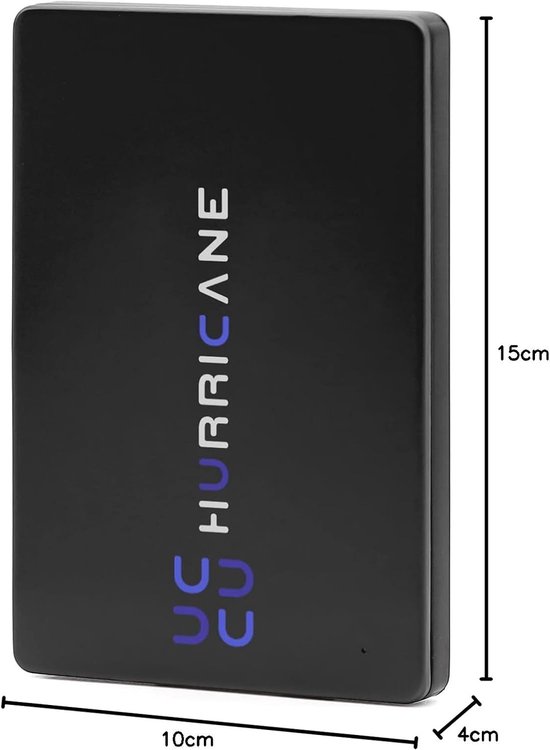 RFWR® 1TB Externe Harde Schijf 2,5" USB-C - Draagbare Opslag voor Foto's, TV, Laptop, PS4, PS5 en Xbox - Compatibel met Windows, Mac en Linux van Merkloos