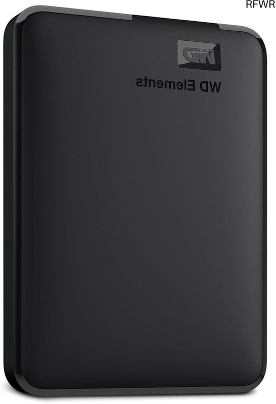 RFWR® 2 TB Draagbare Externe Harde Schijf - USB 3.0, Zwart van Merkloos