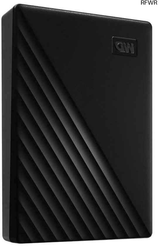 RFWR® 4 TB Draagbare Harde Schijf - Slanker Ontwerp met Beveiligingssoftware en Back-up Functies van Merkloos