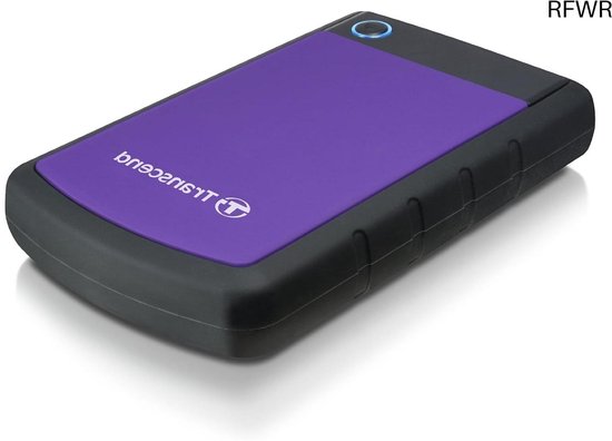 RFWR® 4TB Externe Harde Schijf - Robuust en Schokbestendig - USB 3.1 Gen 1 Interface
