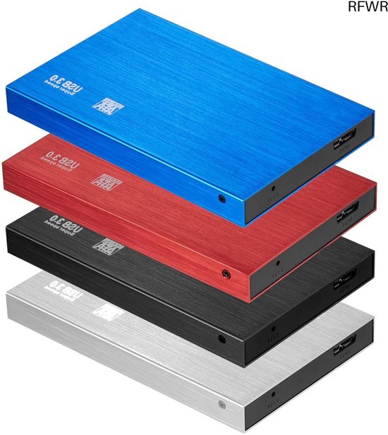 RFWR® Draagbare Externe Harde Schijf 500GB-8TB USB 3.0 - Ultra Slim en Lichtgewicht voor PC, Laptop en TV van Merkloos