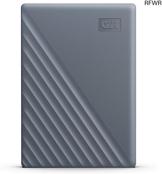 RFWR® Draagbare Harde Schijf 5 TB met USB-C en Wachtwoordbeveiliging van Merkloos