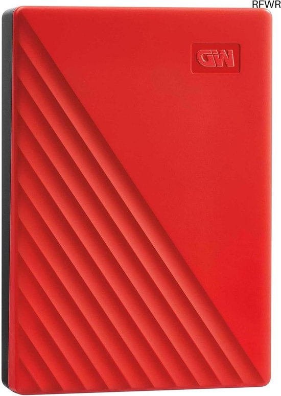 RFWR® Draagbare HDD 4 TB met USB 3.0 voor PC, Xbox en PS4 - Back-up en Wachtwoordbeveiliging van Merkloos