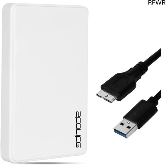 RFWR® Externe harde schijf 1TB USB 3.0 - Draagbare opslag voor gaming en data van Merkloos