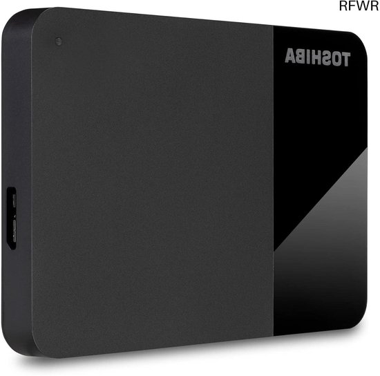 RFWR® Externe harde schijf 2000 GB zwart van Merkloos