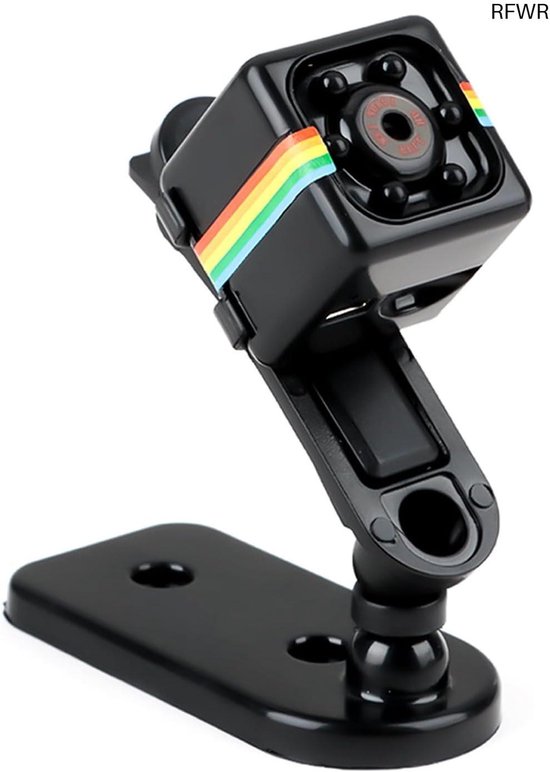 RFWR® Mini Spionagecamera Draadloos - Onzichtbare Bewakingscamera voor Binnen en Buiten - 1080p Beeldkwaliteit met Bewegingsdetectie