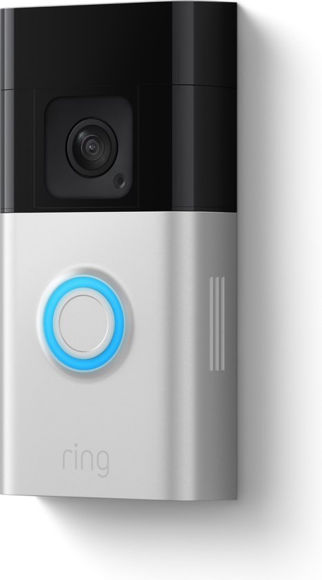 Ring Battery Video Doorbell Plus - slimme deurbel - top tot teen zicht - batterij - 1536p HD+ video van Ring