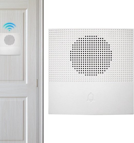 Ring Bedrade Deurbel,38 Herbruikbare Ringtones Voor Deurbel - Wandmontage DC12V Alarm Voor Appartement Werkplek Winkel Boerderij Garage Ouderenhuis
