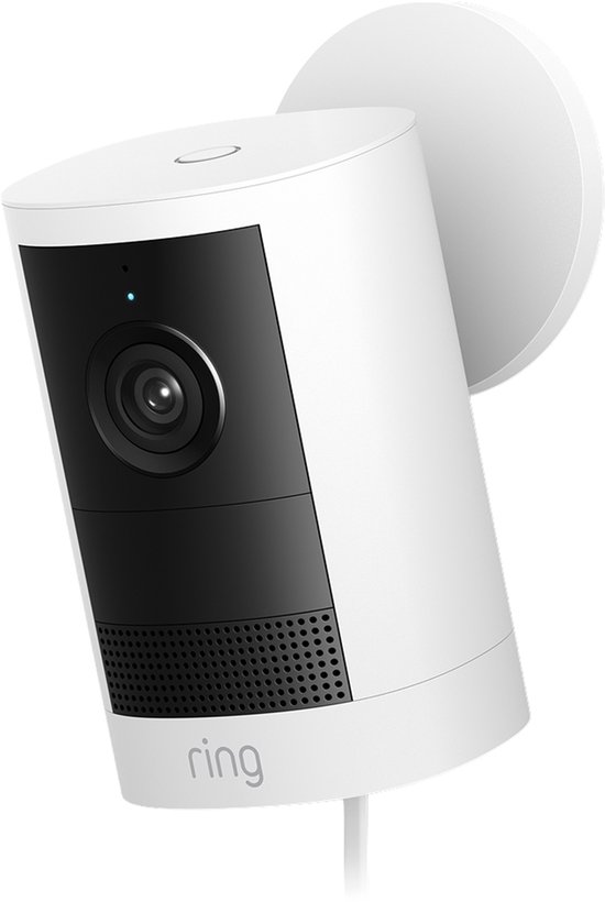 Ring Buitencamera op adapter (nieuwste generatie) - Wit - 2K video