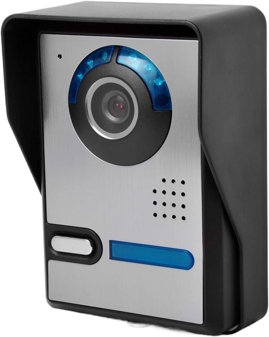 Ring Deurbel Video-deurtelefoon, Deurbel, Intercomsysteem, Video-intercom, Luidspreker, Intercomsysteem Met Waterdichte IR-camera For Buiten Installeren In Een Handomdraai