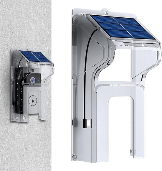 Ring dorbells Case - Outdoor Apparaat Behuizing 5 V, Entry Frame Guard, Gemonteerde Chime Protector Met Afscherming Structuur | Praktisch Voor Hotel Huis Buiten Huurder Klas Verbetering Unit Dekking