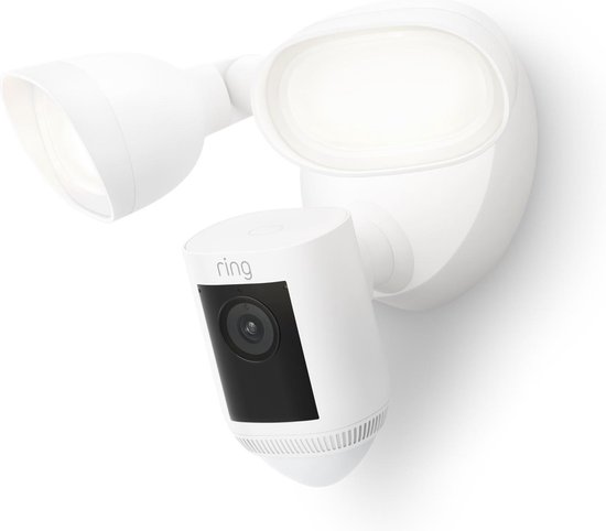 Ring Floodlight Cam Pro - Wit van Merkloos