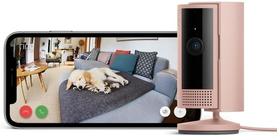 Ring Indoor Camera (2nd Gen) - roze - Beveiligingscamera - Binnenshuis camera