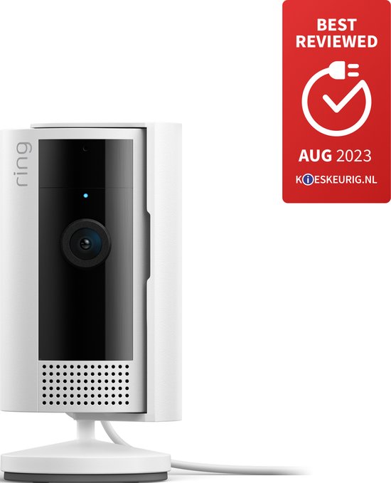 Ring Indoor Camera (2nd Gen) - Wit - Beveiligingscamera - Binnenshuis camera van Ring