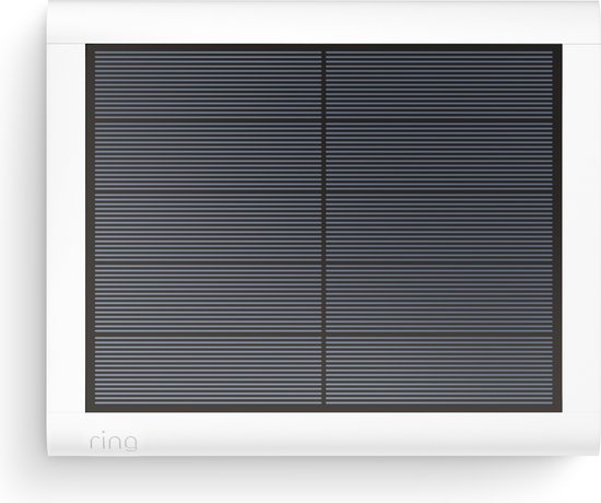 Ring Solar Panel - USB-C - Wit - Accessoire voor beveiligingscamera - Solar panel voor Spotlight Cam Plus en Spotlight Cam Pro van Ring