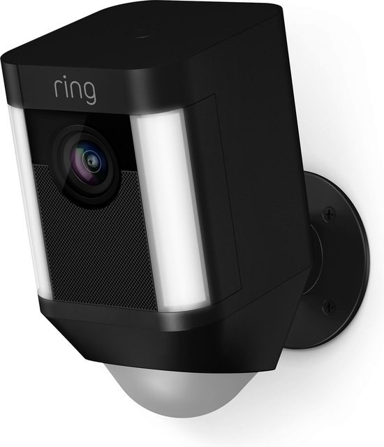 Ring Spotlight Cam Batterij - Beveiligingscamera - Zwart van Ring