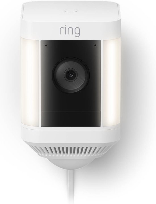 Ring Spotlight Cam Plus - Plug-In - Beveiligingscamera - Wit van Ring