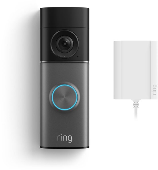 Ring Wired Video Doorbell Pro (3rd gen) - Plug-in - Zilver - Retinol 4K van Merkloos