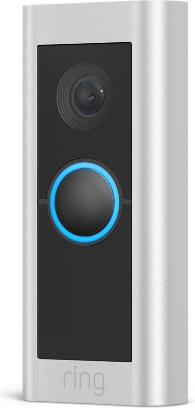 Ring Wired Video Doorbell Pro - Bedraad - 1536p HD+ video - Zilver (voorheen Video Doorbell Pro 2) van Ring