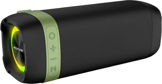 Rixus RXBS08 Xtreme Draadloze Speaker | Wifi Speaker| Portable Bluetooth Speaker | Multiroom | Zwart van Rixus
