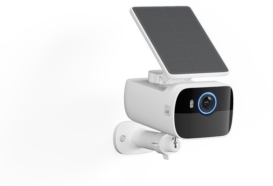 Safemo SolarCam SC1 – 4K Draadloze Beveiligingscamera Buiten – Nachtzicht – Geen Abonnement - Met AI van Safemo