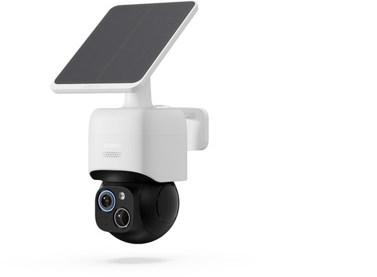 Safemo SolarCam ST1 - 4K Solar Buitencamera - 360° Tracking - IP65 - Superior Beveiligingscamera Buiten - Buitencamera - Bewakingscamera voor Buiten- Met WiFi en APP van Safemo