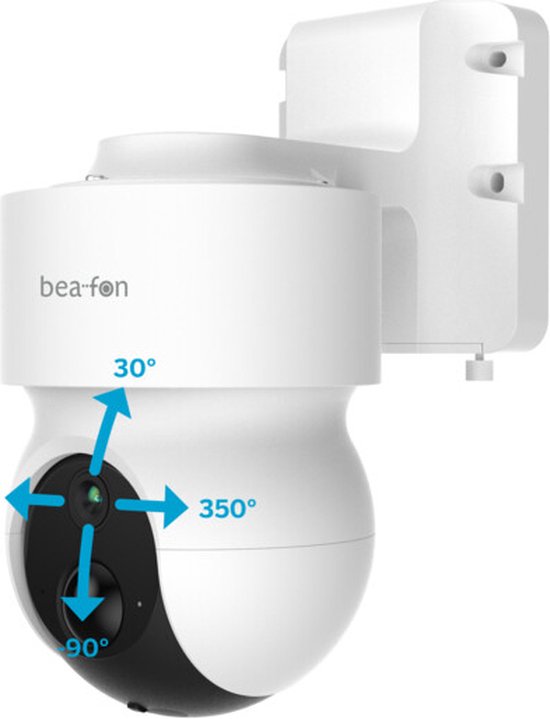 Safer 2S Pro Bewakingscamera voor binnen en buiten - WLAN, - Amazon Alexa & Google Assistant - Android & IOS van Safer.